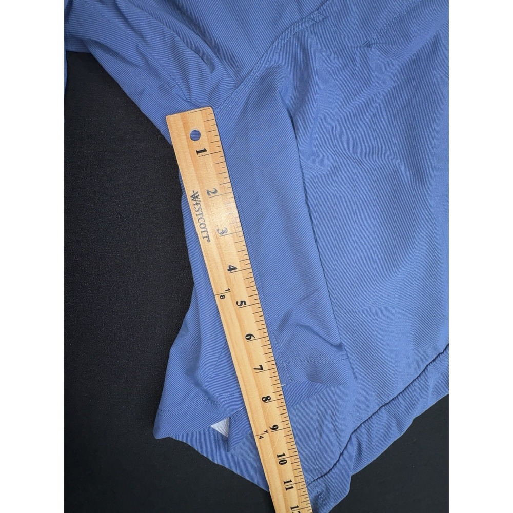 Hurley x Nike Dri-Fit Hybrid Walkshorts Chino Shorts Mens 32 Blue Flat Front - Picture 12 of 14